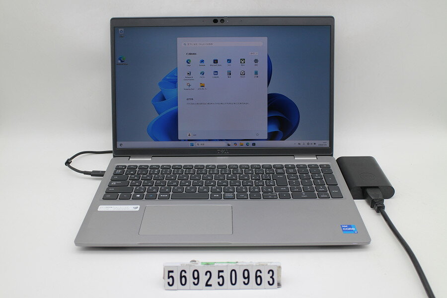DELL Latitude 5520 Core i7 1165G7 2.8GHz/16GB/512GB(SSD)/15.6W/FHD(1920x1080)/Win11 キー文字消えあり【中古】【20260109】