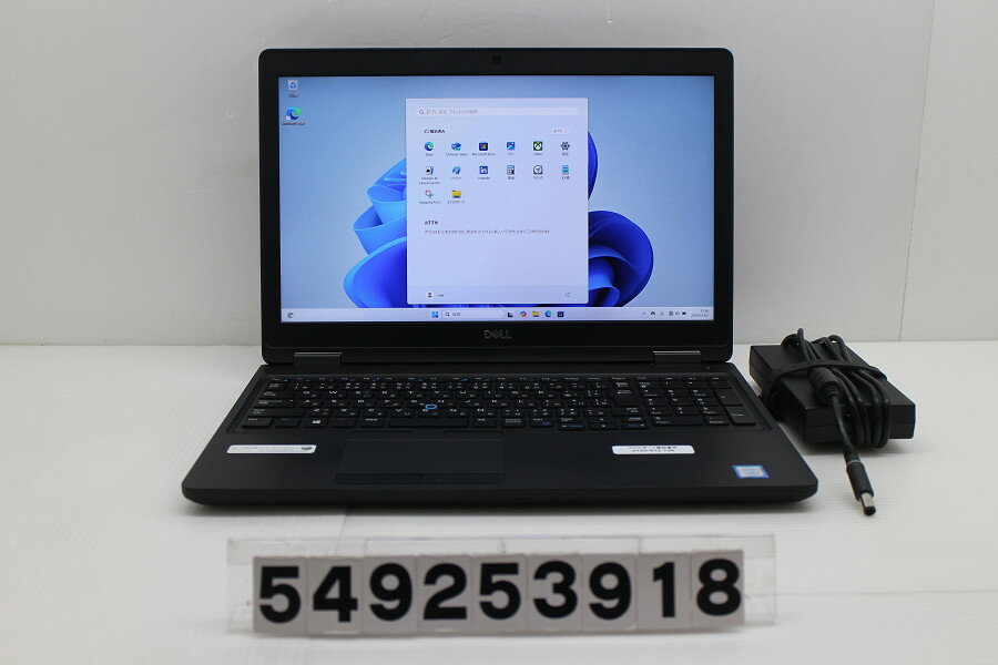 Rakuten - DELL Precision 3530 Core i7 8750H 2.2GHz/8GB/256GB(SSD)/15.6W/FHD(1920x1080)/Win11/Quadro P600【中古】【20260109】