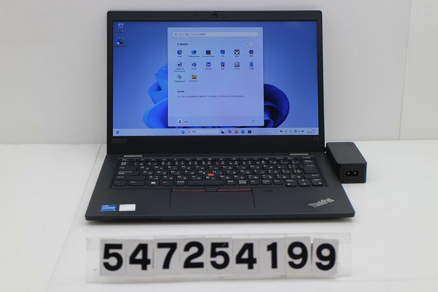 DELL - Lenovo ThinkPad L13 Gen2 Core i5 1135G7 2.4GHz/8GB/256GB(SSD)/13.3W/FWXGA(1366x768)/Win11【中古】【20260127】