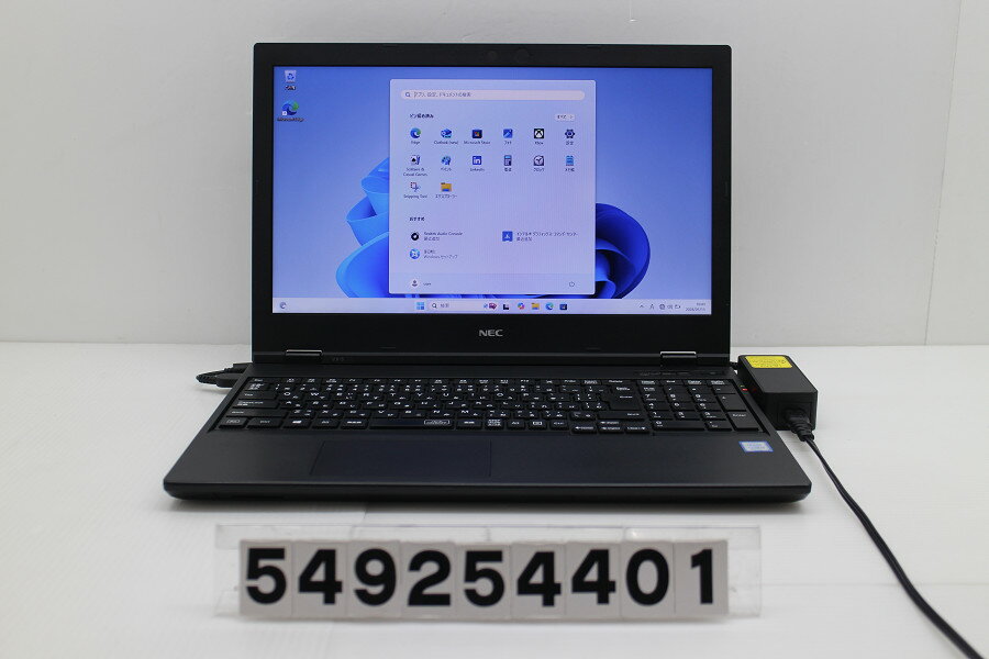 NEC PC-VKL21XZG5 Core i3 8145U 2.1GHz/8GB/256GB(SSD)/Multi/15.6W/FWXGA(1366x768)/Win11【中古】【20260120】(2.0)