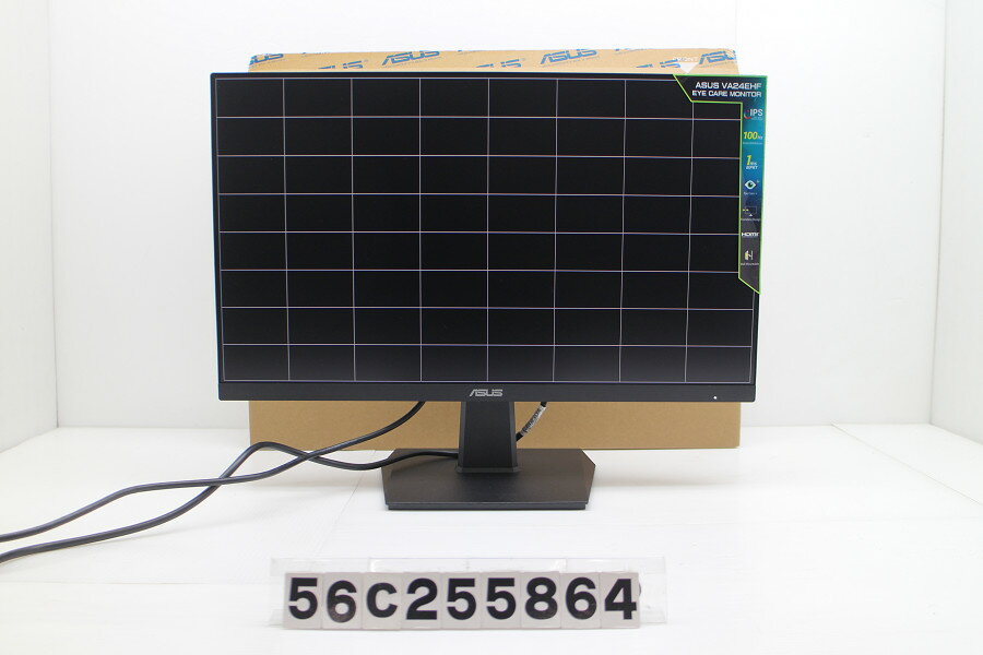商品情報 No.56C255864メーカーASUS商品名 型番・型名VA24EHF-P仕様■基本スペック　・モニタサイズ：23.8インチ　・モニタタイプ：ワイド　・解像度(規格)：FHD(1920x1080)　・入力端子：HDMI×1　IP...