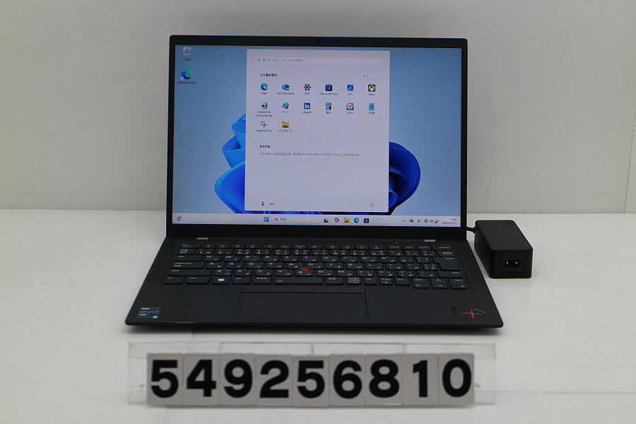 FUJITSU - Lenovo ThinkPad X1 Carbon 9th Gen Core i5 1135G7 2.4GHz/8GB/256GB(SSD)/14W/WUXGA(1920x1200)/Win11【中古】【20260210】