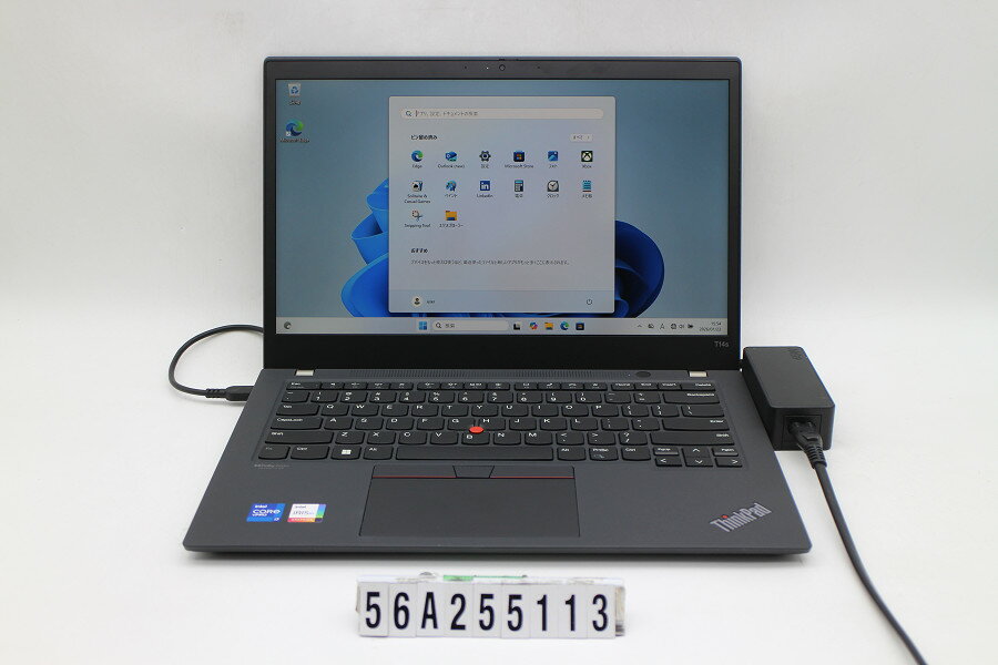 Lenovo ThinkPad T14s Gen2 Core i7 1185G7 3GHz/32GB/512GB(SSD)/14W/FHD(1920x1080)/Win11【中古】【20260129】