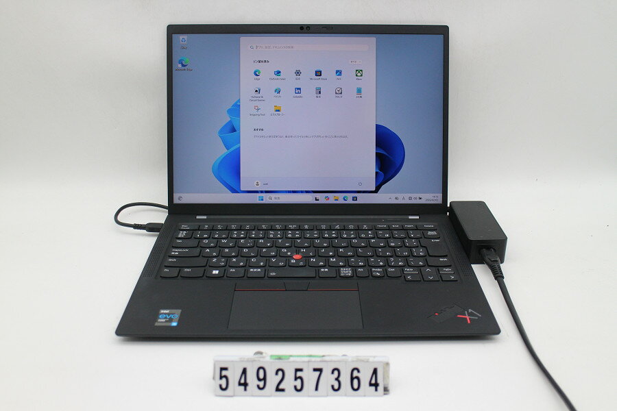 Rakuten - Lenovo ThinkPad X1 Carbon 9th Gen Core i5 1135G7 2.4GHz/8GB/256GB(SSD)/14W/WUXGA(1920x1200)/Win11【中古】【20260204】