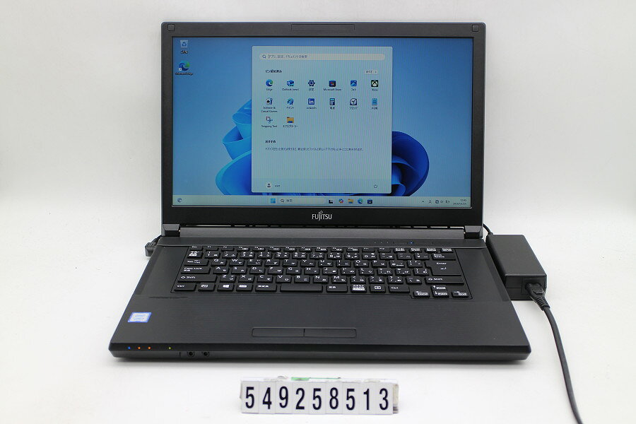Rakuten - 富士通 LIFEBOOK A579/C Core i3 8145U 2.1GHz/8GB/256GB(SSD)/DVD/15.6W/FWXGA(1366x768)/Win11 キー文字消えあり【中古】【20260227】