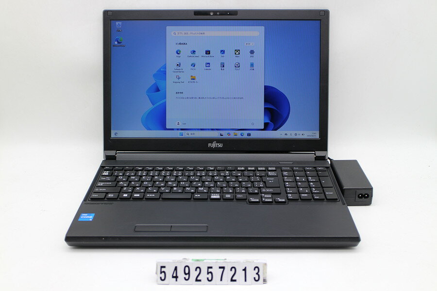富士通 LIFEBOOK A5512/K Core i5 1245U 2.5GHz/16GB/256GB(SSD)/Multi/15.6W/FWXGA(1366x768)/Win11【中古】【20260217】(2.0)