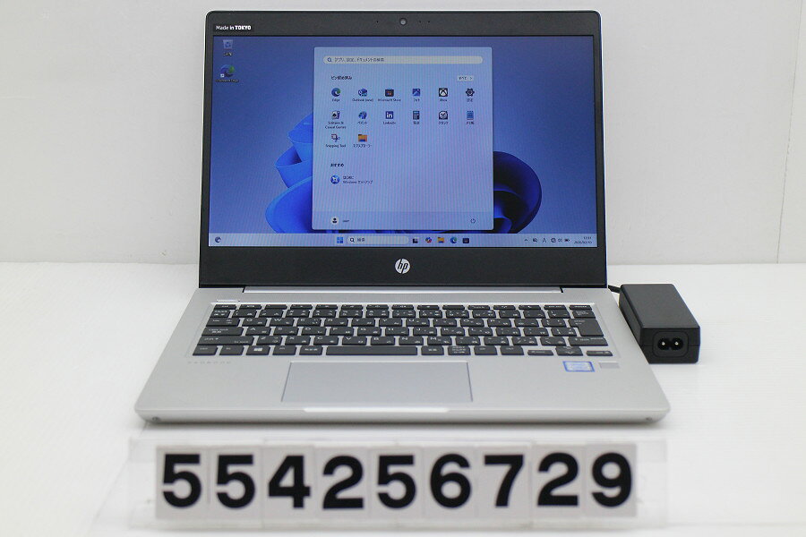 hp ProBook 430 G6 Core i3 8145U 2.1GHz/8GB/256GB(SSD)/13.3W/FWXGA(1366x768)/Win11【中古】【20260212】