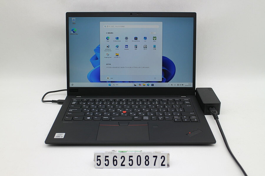 Lenovo ThinkPad X1 Carbon 8th Gen Core i5 10210U 1.6GHz/8GB/256GB(SSD)/14W/FHD(1920x1080)/Win11【中古】【20260212】