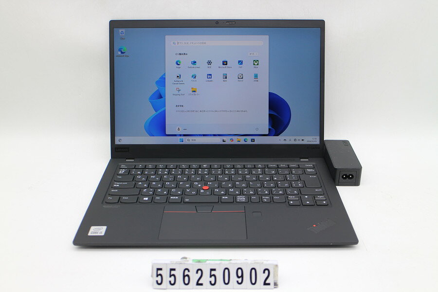 Rakuten - Lenovo ThinkPad X1 Carbon 8th Gen Core i5 10210U 1.6GHz/8GB/256GB(SSD)/14W/FHD(1920x1080)/Win11【中古】【20260212】
