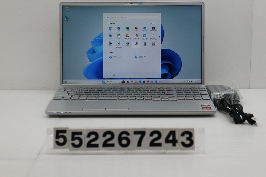 Rakuten - 富士通 FMV A500-K3 Ryzen 5 7430U 2.3GHz/16GB/256GB(SSD)/Multi/15.6W/FHD(1920x1080)/Win11【中古】【20260227】