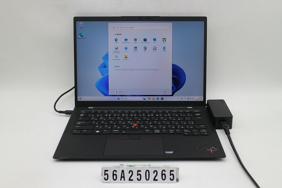 Hewlett Packard - Lenovo ThinkPad X1 Carbon 10th Gen Core i5 1235U 1.3GHz/8GB/256GB(SSD)/14W/WUXGA(1920x1200)/Win11【中古】【20260227】