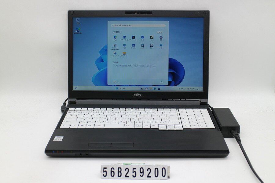 富士通 LIFEBOOK A5510/DX Core i5 10210U 1.6GHz/8GB/256GB(SSD)/Multi/15.6W/FWXGA(1366x768)/Win11 バッテリ劣化【中古】【20260305】