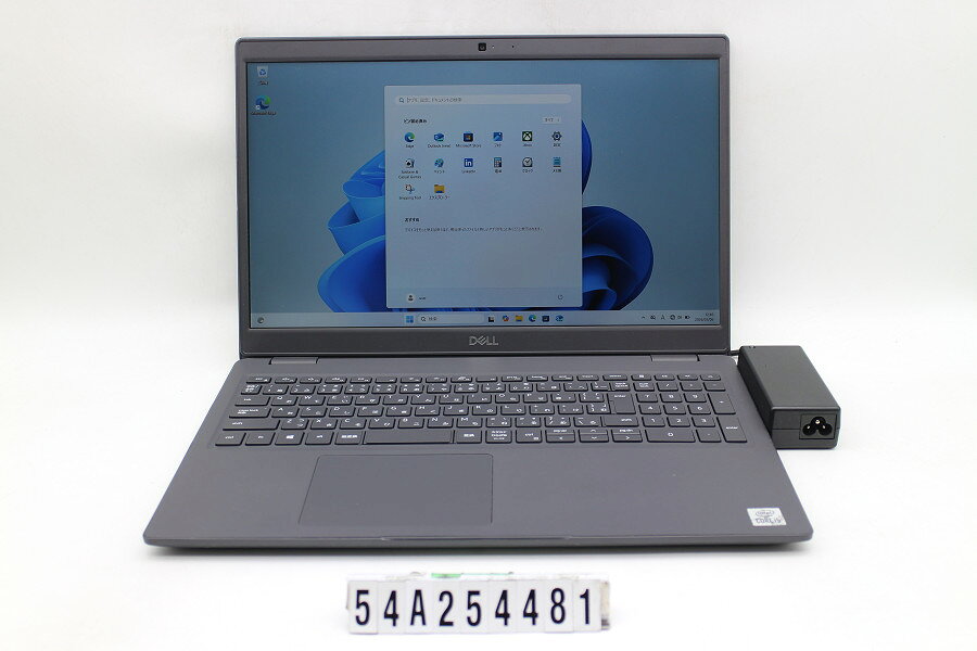 DELL Latitude 3510 Core i5 10310U 1.7GHz/8GB/256GB(SSD)/15.6W/FHD(1920x1080)/Win11【中古】【20260310】