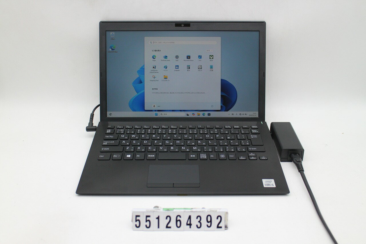 Rakuten - VAIO VJPG13C11N Core i5 1035G1 1GHz/8GB/256GB(SSD)/13.3W/FHD(1920x1080)/Win11【中古】【20260319】