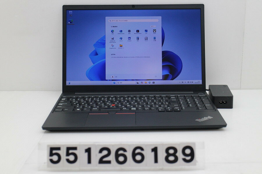 15 inches - Lenovo ThinkPad E15 Gen2 Core i5 1135G7 2.4GHz/8GB/256GB(SSD)/15.6W/FHD(1920x1080)/Win11 キー文字消えあり【中古】【20260408】