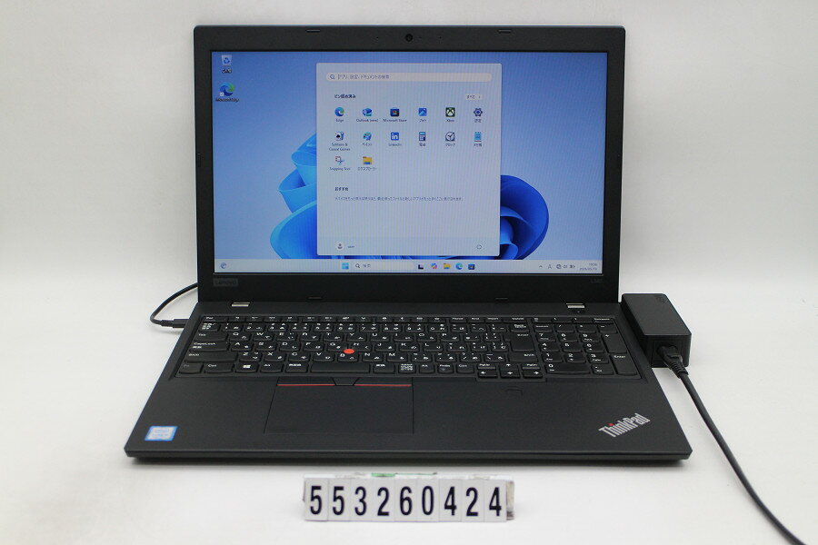 Hewlett Packard - Lenovo ThinkPad L580 Core i5 8250U 1.6GHz/8GB/256GB(SSD)/15.6W/FWXGA(1366x768)/Win11 キー文字消えあり【中古】【20260521】