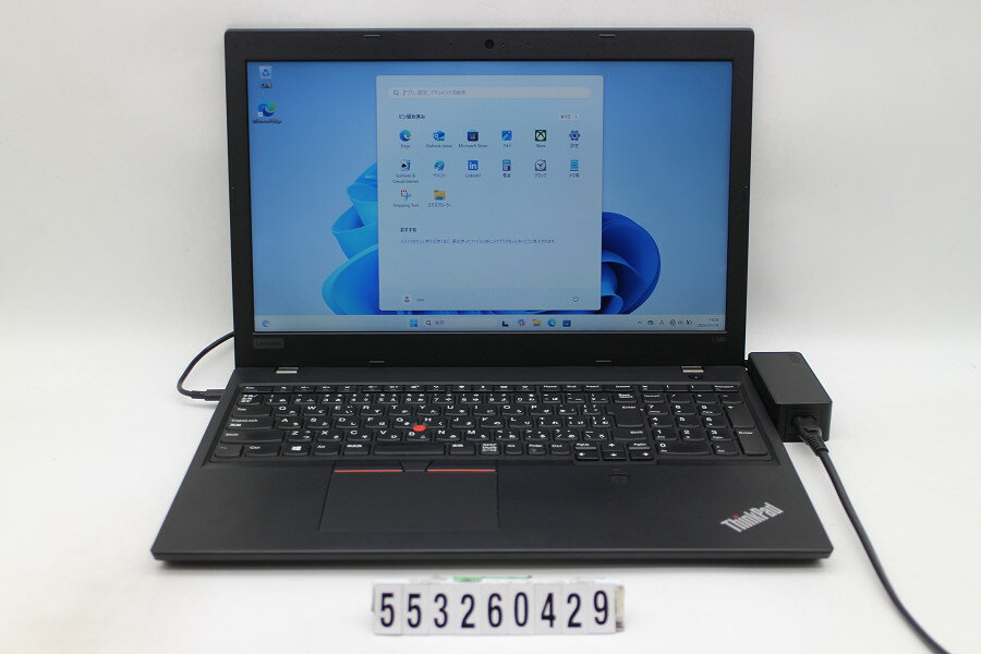 HITACHI - Lenovo ThinkPad L580 Core i5 8250U 1.6GHz/8GB/256GB(SSD)/15.6W/FWXGA(1366x768)/Win11 キー文字消えあり【中古】【20260521】