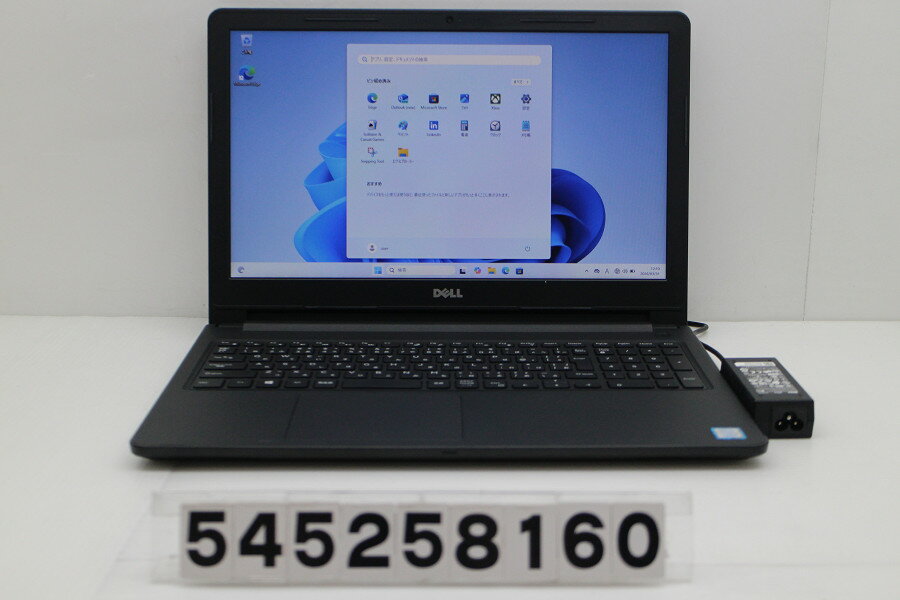 NEC - DELL Vostro 3578 Core i3 8130U 2.2GHz/8GB/256GB(SSD)/Multi/15.6W/FWXGA(1366x768)/Win11【中古】【20260407】