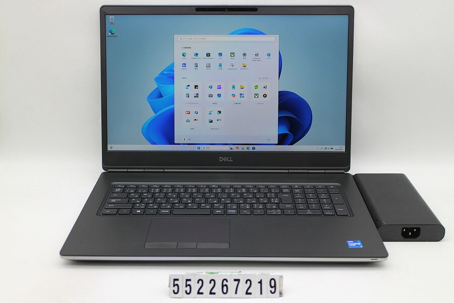 17 吋 - DELL Precision 7760 Core i7 11850H 2.5GHz/32GB/512GB/FHD(1920x1080)/Win11/NVIDIA RTX A3000 Laptop GPU 外装割れあり【中古】【20260416】