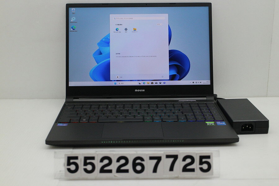 mousecomputer H5-TGLAB Core i7 11800H 2.3GHz/32GB/1024GB/FHD(1920x1080)/Win11/NVIDIA GeForce RTX3070 Laptop GPU【中古】【20260331】