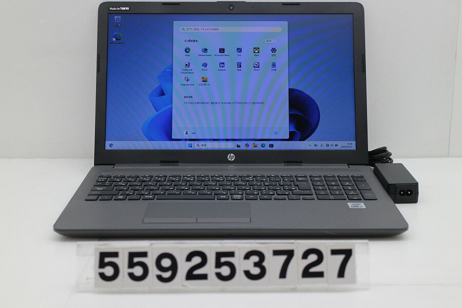 12 吋 - hp 250 G7 Core i5 1035G1 1GHz/8GB/256GB(SSD)/Multi/15.6W/FWXGA(1366x768)/Win11【中古】【20260331】