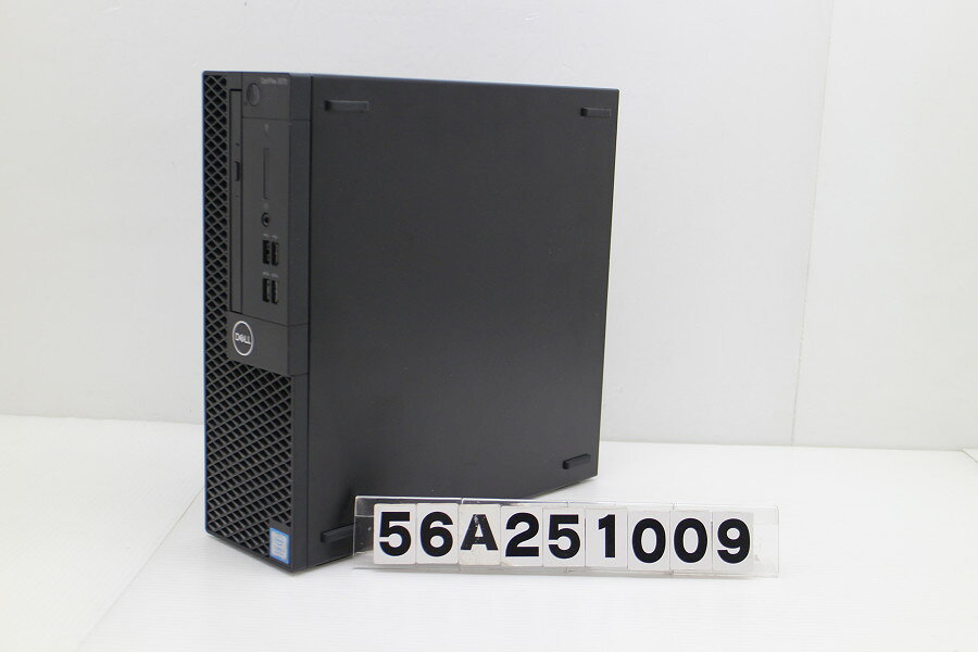 商品情報 No.56A251009メーカーDELL商品名 型番・型名OptiPlex 3070 SFF仕様■基本スペック　・CPU：Corei3 9300 3.7GHz(4コア4スレッド)　・メモリ：8192MB(4GB×2枚(空きスロットなし))　・HDD：256GB(SSD)　・VGA：オンボード　・DRIVE：DVDマルチ　・その他機能：USB3.0 HDMI DisplayPort 内蔵スピーカー　・リカバリ：11 Pro 64bitリカバリ済(OS導入済)状態・動作状況■動作：中古動作品外観■汚れ　・外装汚れ若干有り。■シール痕　・若干あり。■傷　・外装に使用に差し支えない擦り傷がございます。■その他　・中古品のため使用に差し支えない傷、汚れがある場合がございます。　・本体内外装は清掃しておりますが、多少の汚れが残っている可能性がございます。　・擦り傷あり附属品■付属品(下記に記載の物以外は付属いたしません。また、写真に掲載の無い物は付属いたしません)　・電源ケーブル(3ピン)対応情報-備考　・11 Pro 64bitリカバリ済(OS導入済)※リカバリ完了しておりますので、お届け後すぐにご利用頂けます。ご注意　・掲載中の商品について、一部の在庫は各地方のPCコンフル店頭でも展示、販売しています。　・搭載されたSSDやバッテリー等に関して、お問い合わせによる追加の状態確認(健康状態や残量等)は誠に申し訳ありませんが対応いたしておりません。　・店頭で展示している関係上、ごく稀に展示中の破損や付属品の欠損等が発生する場合がございます。その際には、当店よりお客さまにご連絡させていただきます。　・その場合、代替品をご提案させていただきます。ご提案商品がご注文者様の要件に添いません場合はキャンセル対応させて頂きます。　・PCコンフルの在庫に関しましては、同時発送およびサイズによりますが同梱発送を対応させて頂けます。但し在庫が複数拠点の場合、対応がかないません。