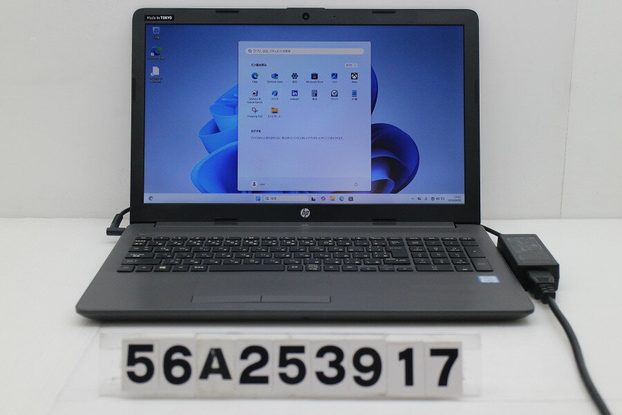 hp 250 G7 Core i5 8265U 1.6GHz/8GB/128GB(SSD)/Multi/15.6W/FHD(1920x1080)/Win11 USB不良【中古】【20260414】