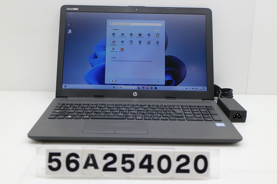 15 inches - hp 250 G7 Core i5 8265U 1.6GHz/8GB/128GB(SSD)/Multi/15.6W/FHD(1920x1080)/Win11【中古】【20260331】