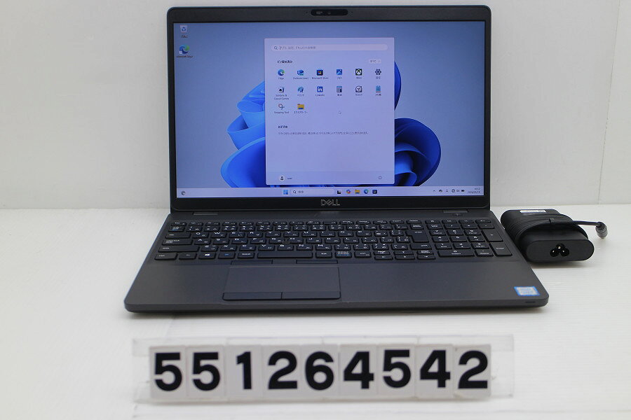 12 inches - DELL Latitude 5500 Core i5 8265U 1.6GHz/8GB/256GB(SSD)/15.6W/FHD(1920x1080)/Win11【中古】【20260521】