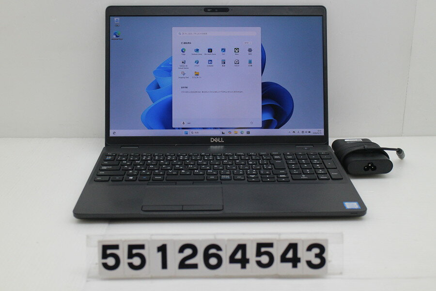12 inches - DELL Latitude 5500 Core i5 8265U 1.6GHz/8GB/256GB(SSD)/15.6W/FHD(1920x1080)/Win11【中古】【20260521】
