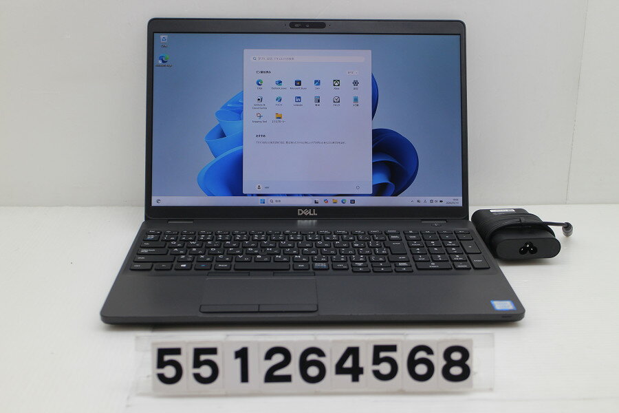 15 inches - DELL Latitude 5500 Core i5 8265U 1.6GHz/8GB/256GB(SSD)/15.6W/FHD(1920x1080)/Win11【中古】【20260521】