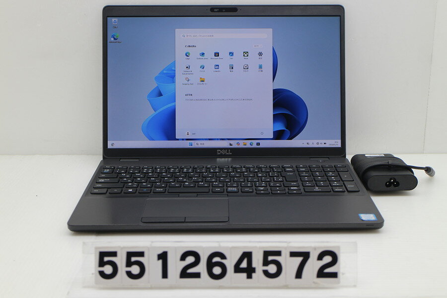 Panasonic - DELL Latitude 5500 Core i5 8265U 1.6GHz/8GB/256GB(SSD)/15.6W/FHD(1920x1080)/Win11【中古】【20260521】