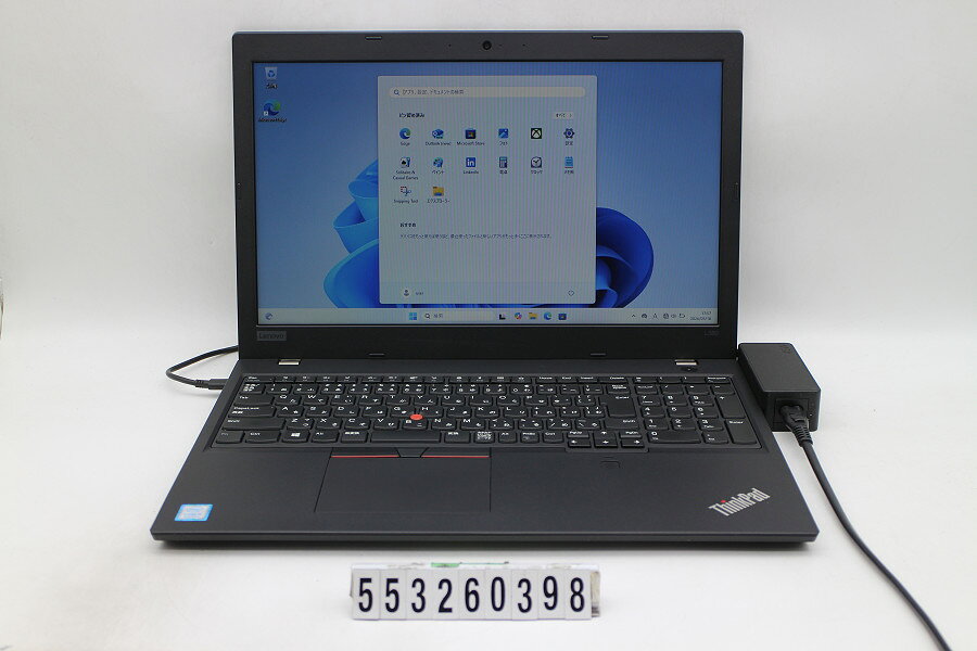 Rakuten - Lenovo ThinkPad L580 Core i5 8250U 1.6GHz/8GB/256GB(SSD)/15.6W/FWXGA(1366x768)/Win11【中古】【20260521】