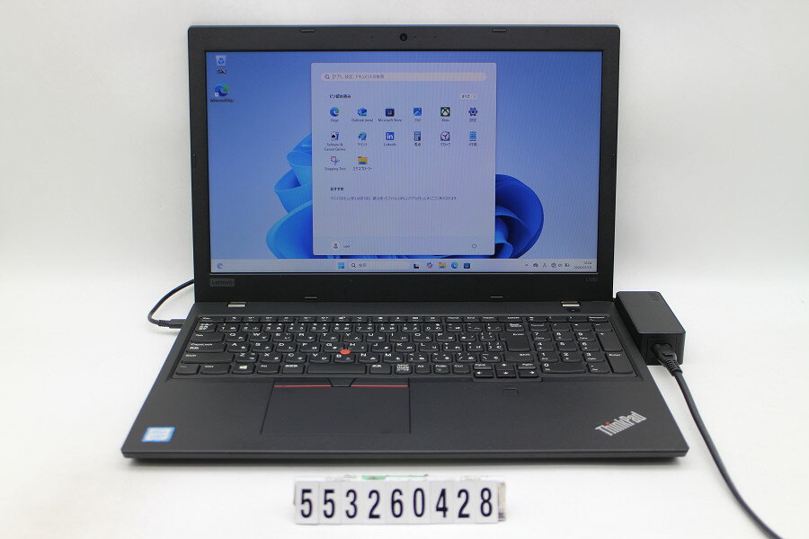 Rakuten - Lenovo ThinkPad L580 Core i5 8250U 1.6GHz/8GB/256GB(SSD)/15.6W/FWXGA(1366x768)/Win11【中古】【20260521】