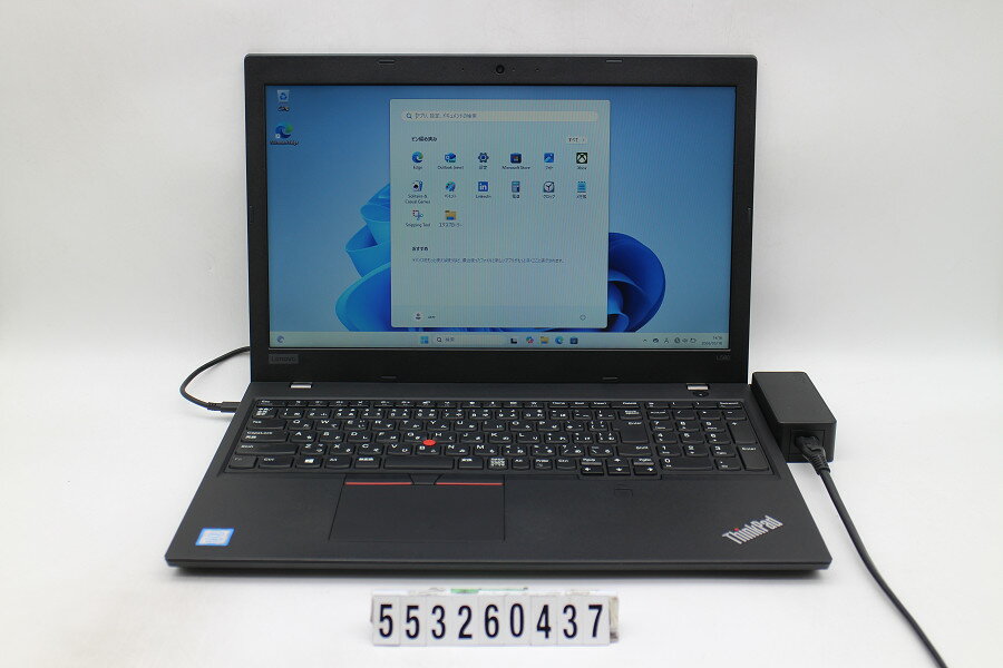FUJITSU - Lenovo ThinkPad L580 Core i5 8250U 1.6GHz/8GB/256GB(SSD)/15.6W/FWXGA(1366x768)/Win11【中古】【20260521】