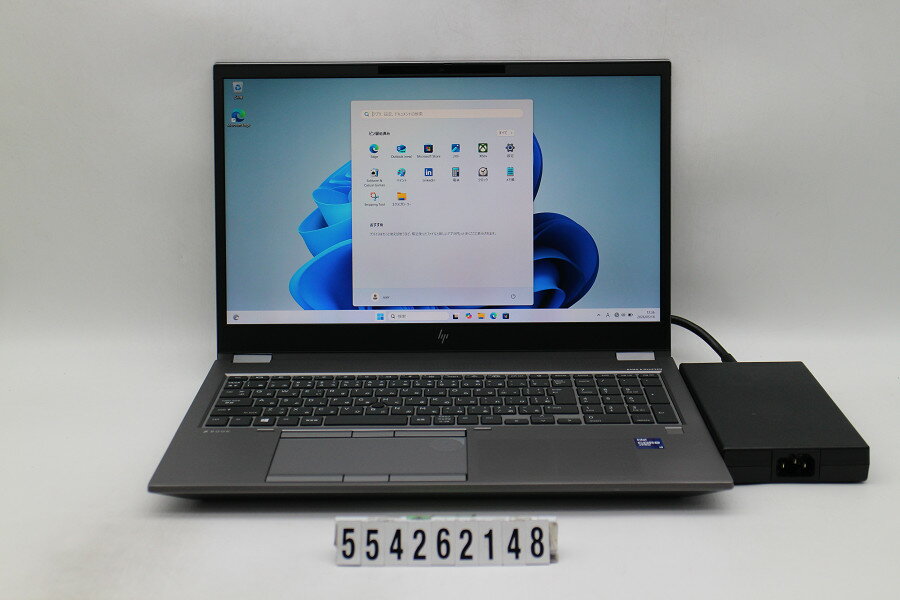 hp ZBook Fury 15.6 inch G8 Core i9 11950H 2.6GHz/64GB/2048GB/FHD(1920x1080)/Win11/NVIDIA RTX A4000 Laptop GPU【中古】【20260521】