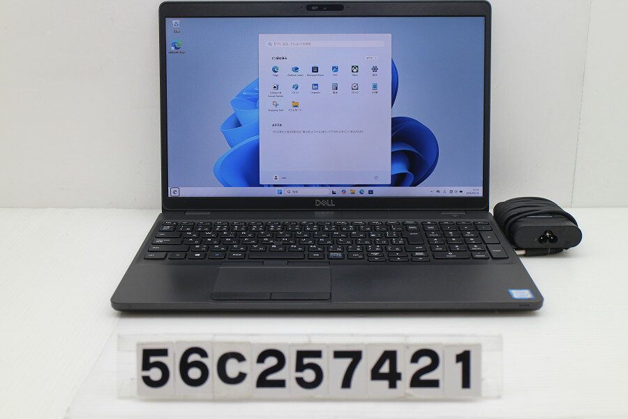 15 inches - DELL Latitude 5500 Core i5 8265U 1.6GHz/8GB/256GB(SSD)/15.6W/FHD(1920x1080)/Win11【中古】【20260521】