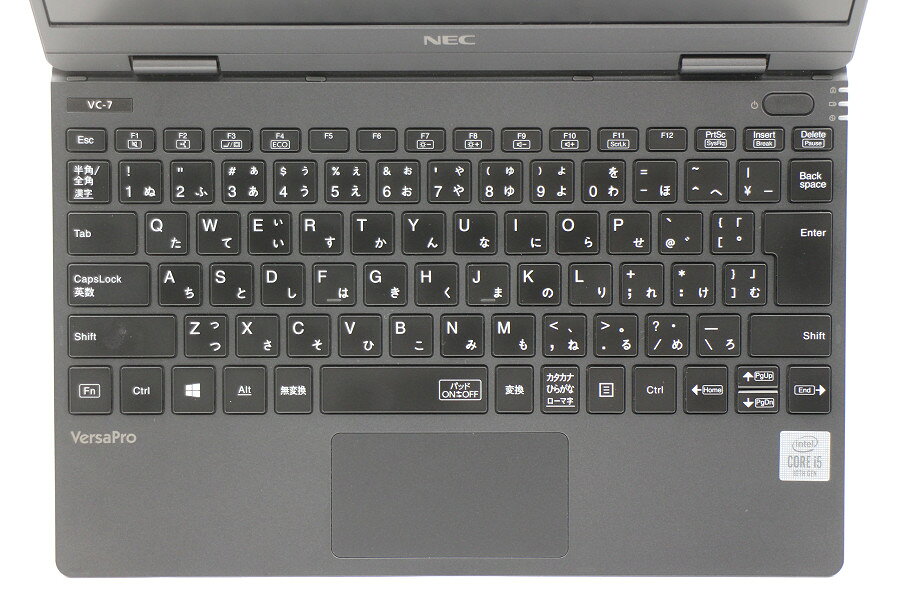 TCEダイレクト楽天市場店のNEC PC-VKT10CGG63N7 Core i5 10210Y 1GHz/8GB/256GB(SSD)/12.5W/FHD(1920x1080)/Win11 画面圧迫痕あり【中古】【20260519】｜アングル2