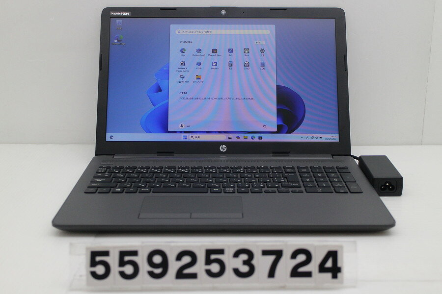 Rakuten - hp 250 G7 Core i5 1035G1 1GHz/8GB/256GB(SSD)/Multi/15.6W/FWXGA(1366x768)/Win11【中古】【20260408】