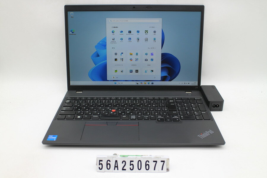 GATEWAY - Lenovo ThinkPad L15 Gen3 Core i5 1235U 1.3GHz/8GB/256GB(SSD)/15.6W/FHD(1920x1080)/Win11 キー文字消えあり【中古】【20260421】