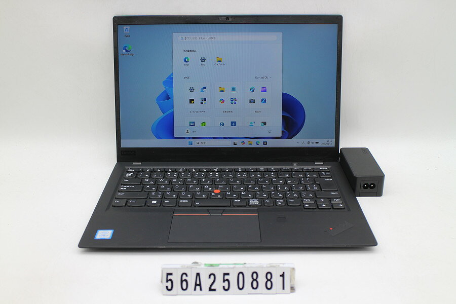 Rakuten - Lenovo ThinkPad X1 Carbon 6th Gen Core i5 8250U 1.6GHz/8GB/256GB(SSD)/14W/FHD(1920x1080)/Win11 画面シミあり【中古】【20260421】