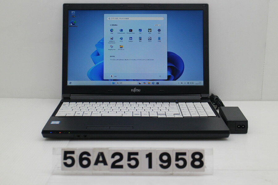 Rakuten - 富士通 LIFEBOOK A748/TX Core i3 8130U 2.2GHz/8GB/256GB(SSD)/Multi/15.6W/FWXGA(1366x768)/Win11【中古】【20260408】
