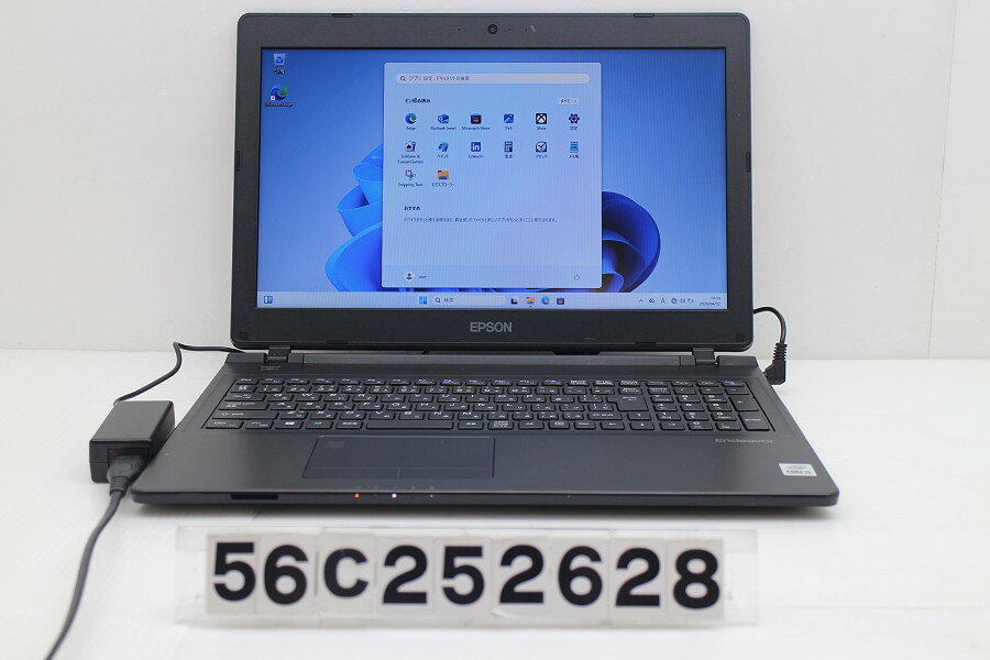 15 inches + - EPSON Endeavor NJ4400E Core i5 10210U 1.6GHz/8GB/256GB(SSD)/DVD/15.6W/FWXGA(1366x768)/Win11【中古】【20260408】