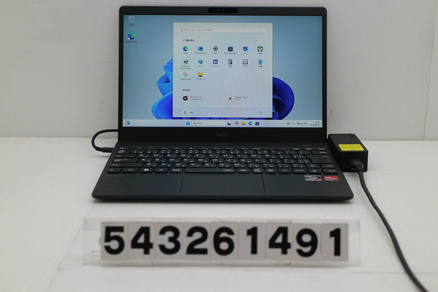 13 吋 - NEC PC-VK540CZCB Ryzen 5 5500U 2.1GHz/8GB/128GB(SSD)/13.3W/FHD(1920x1080)/Win11【中古】【20260421】