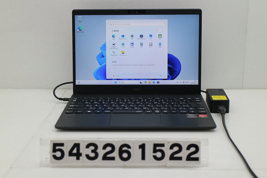 12 inches - NEC PC-VK540CZFB Ryzen 5 5500U 2.1GHz/8GB/256GB(SSD)/13.3W/FHD(1920x1080)/Win11【中古】【20260421】