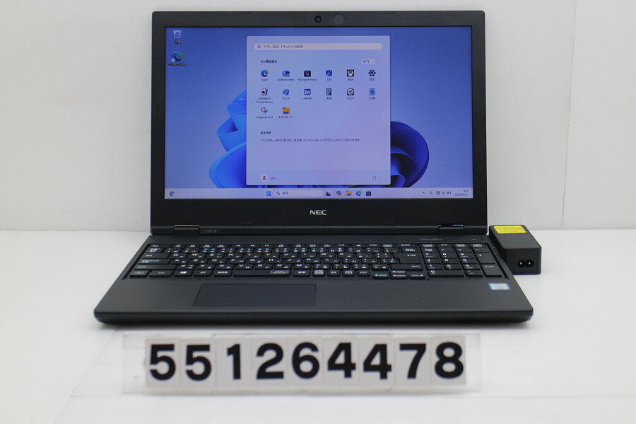 15 inches - NEC PC-VUT16FBGS3R6 Core i5 8265U 1.6GHz/8GB/256GB(SSD)/Multi/15.6W/FWXGA(1366x768)/Win11【中古】【20260421】