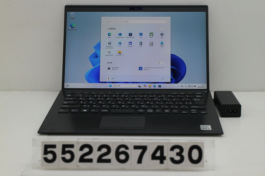 Rakuten - VAIO VJPK13C11N Core i5 1035G1 1GHz/16GB/256GB(SSD)/14W/FHD(1920x1080)/Win11【中古】【20260421】