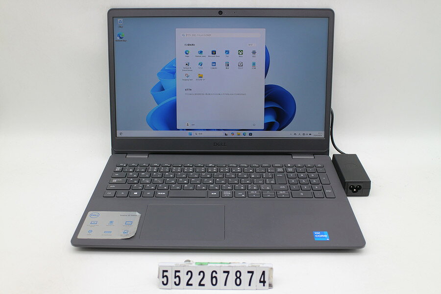 15 inches - DELL Vostro 3500 Core i5 1135G7 2.4GHz/8GB/256GB(SSD)/15.6W/FHD(1920x1080)/Win11【中古】【20260416】
