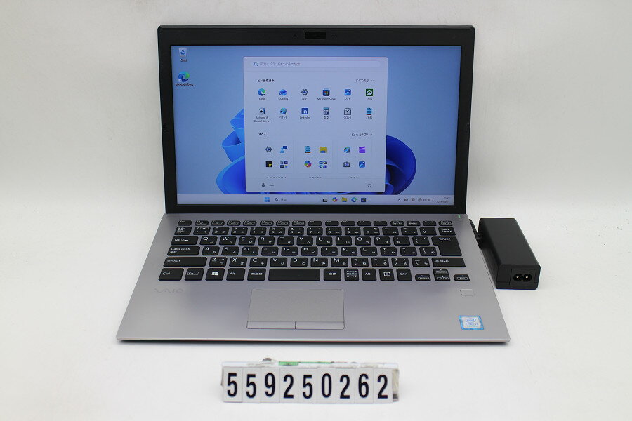 Panasonic - VAIO VJPG11C11N Core i7 8550U 1.8GHz/16GB/256GB(SSD)/13.3W/FHD(1920x1080)/Win11【中古】【20260421】