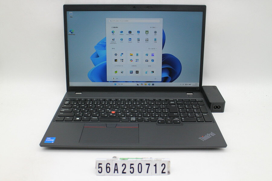 Rakuten - Lenovo ThinkPad L15 Gen3 Core i5 1235U 1.3GHz/8GB/256GB(SSD)/15.6W/FHD(1920x1080)/Win11【中古】【20260421】